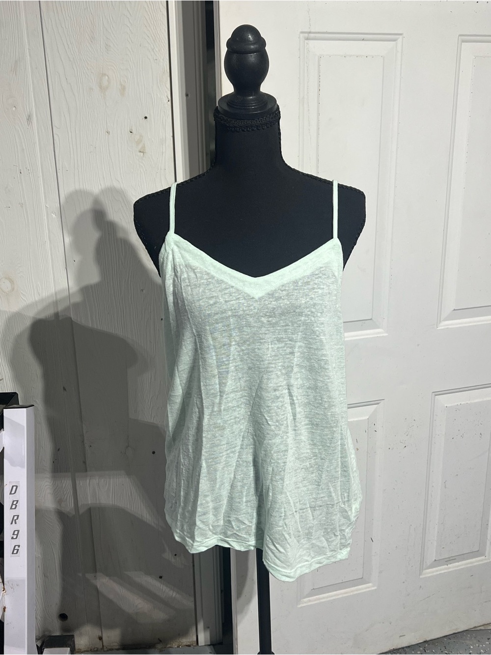 Universal Thread Light Mint Spaghetti Strap V-Neck Tank